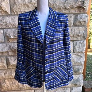 Blair Plaid Blazer